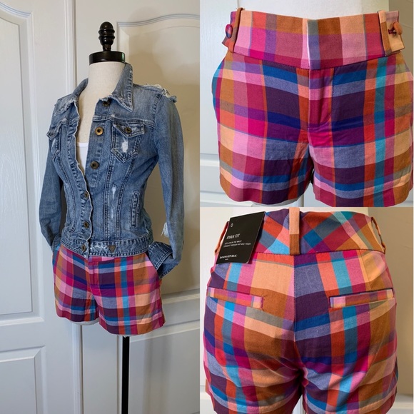 Banana Republic Pants - Banana Republic Ryan Fit Plaid Shorts